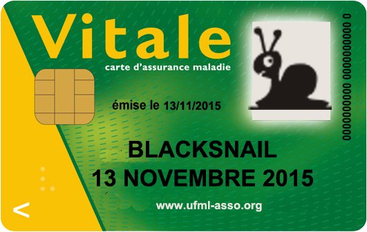 Operation escargot carte vitale