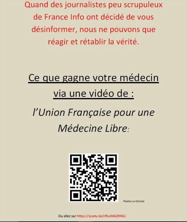 affiche qr code med