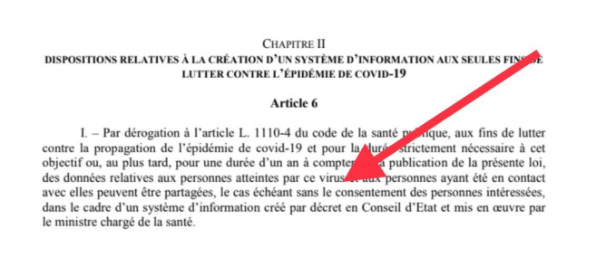 article 6 loi de dé-confinement