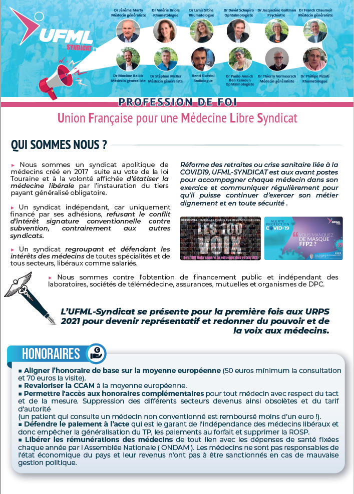Profession de foi-UFMLS-page1 Profession de foi UFML Syndicat