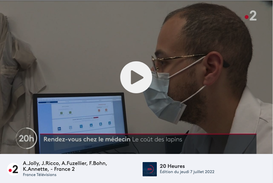 Le coût des lapins - RDV non honorés chez le médecin de ville