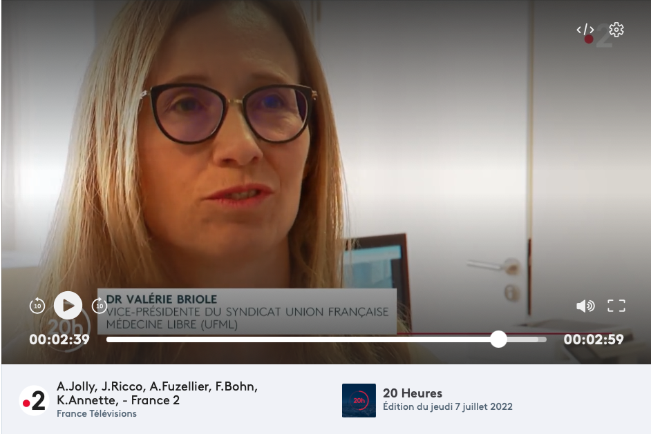 Santé : les médecins montent au créneau face à la multiplication des rendez-vous non honorés - source France Info du 7 juillet 2022