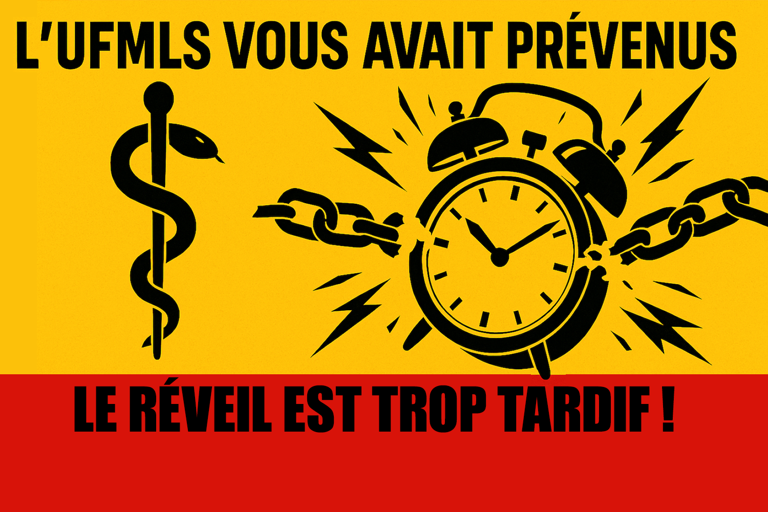 Réveil trop tardif