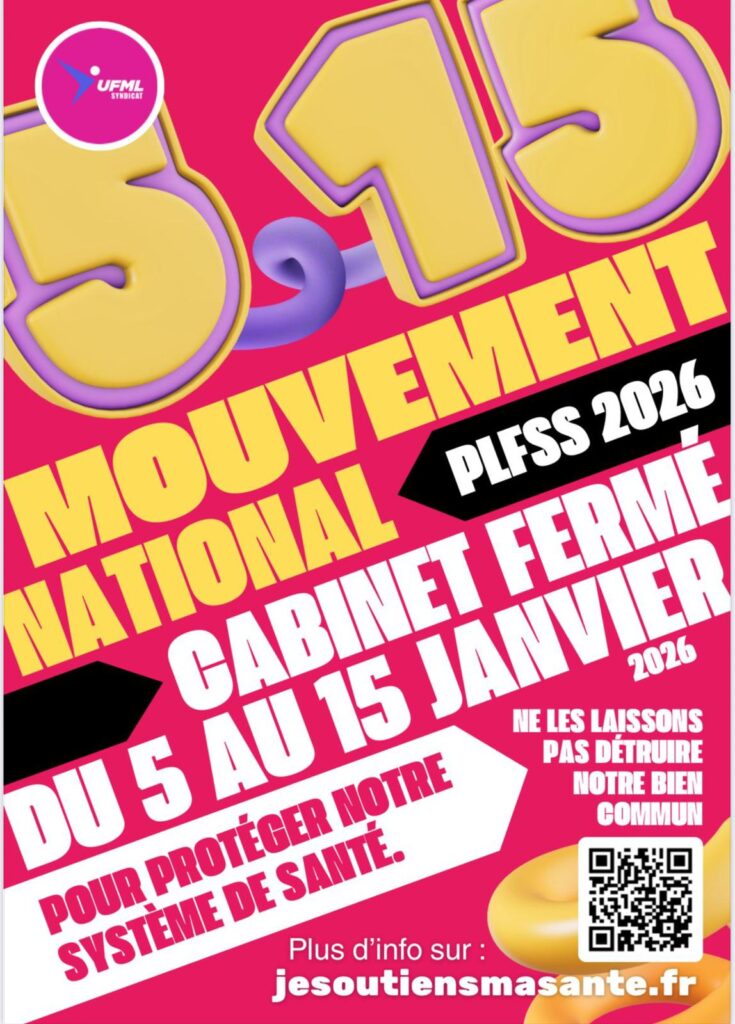 Affiche grève 5-15