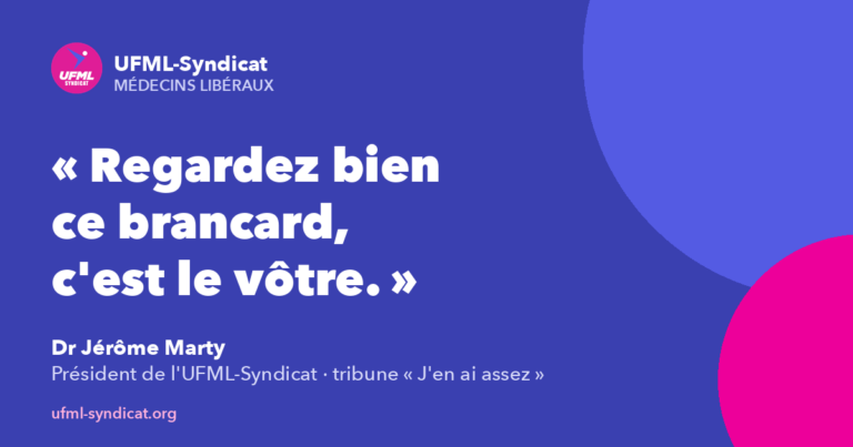 J'en ai assez ! Tribune de Jérôme Marty